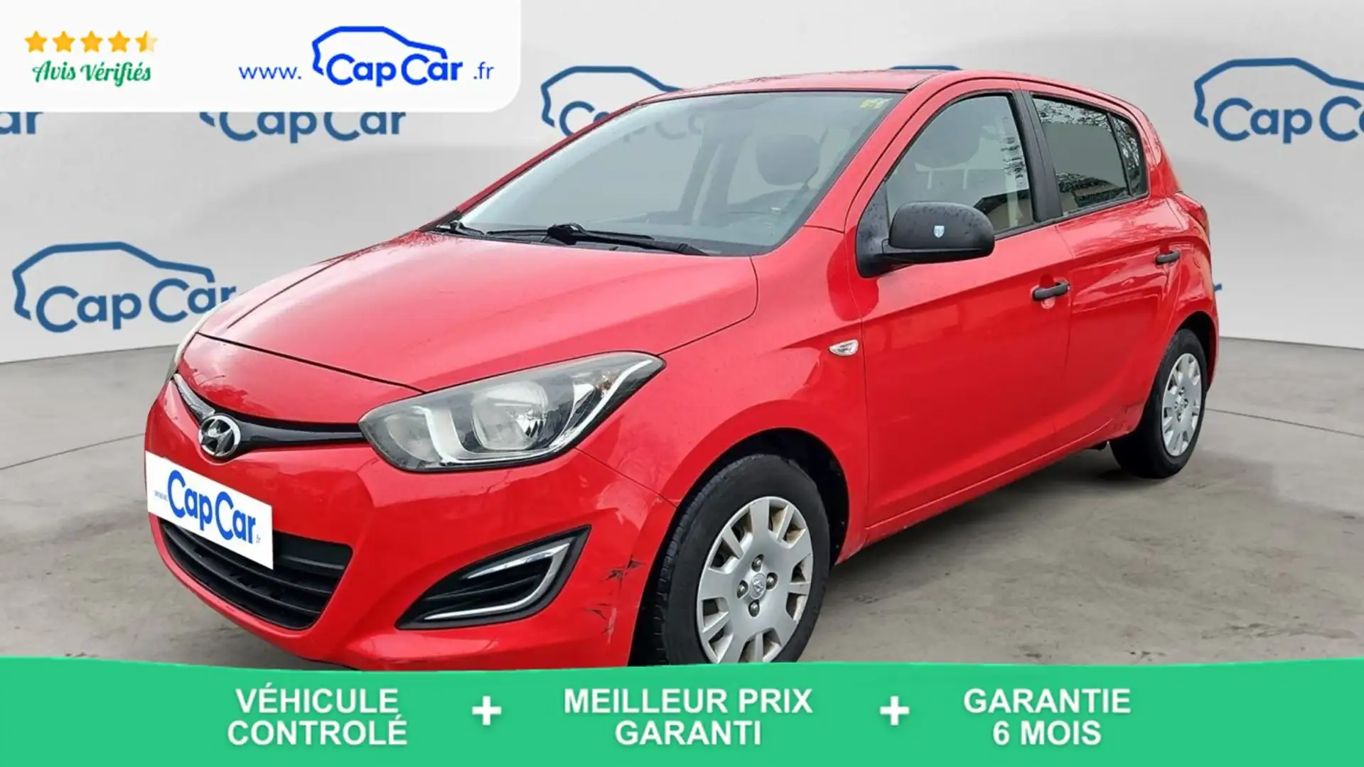 Hyundai i20 1.2i 85 Evidence - 5 places Rouge - 1