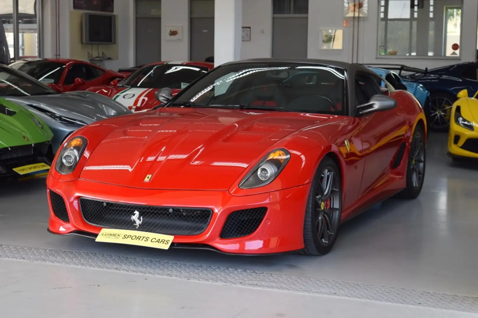 Ferrari 599 Fiorano F1 GTO Umbau GTO conversion Rot - 1