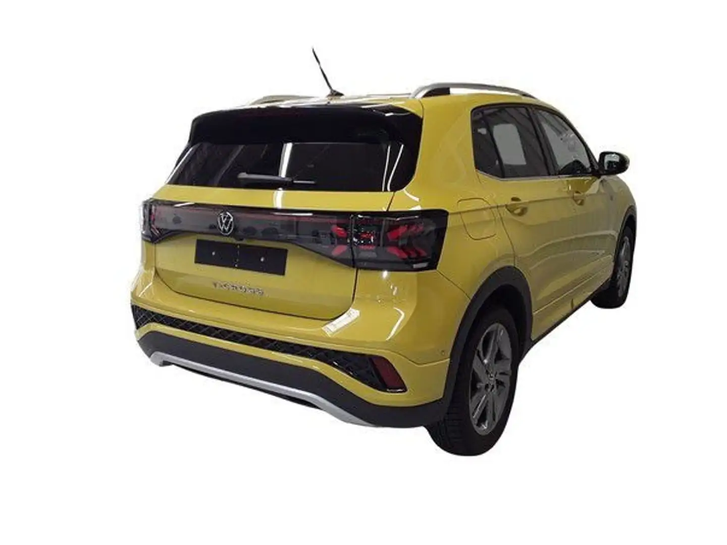 Volkswagen T-Cross 1.5 TSI DSG R-Line (Navi,AHK,Kamera,18Zoll) Klima Gelb - 2