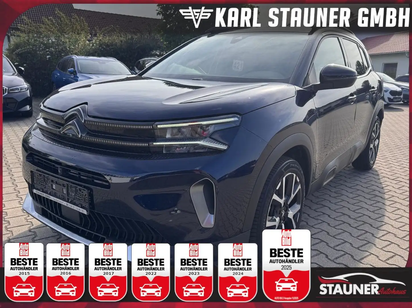 Citroen C5 Aircross Shine ABSTANDSTEMP PANO 360°KAMERA Blau - 1