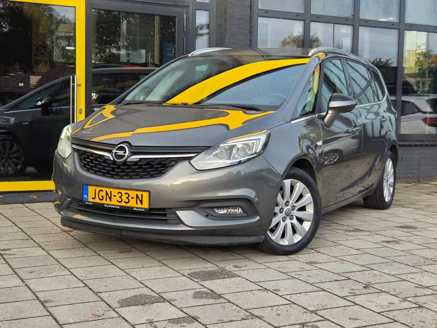 Opel Zafira 1.4 Turbo Innovation Automaat | Trekhaak | Parkeer Grijs - 2