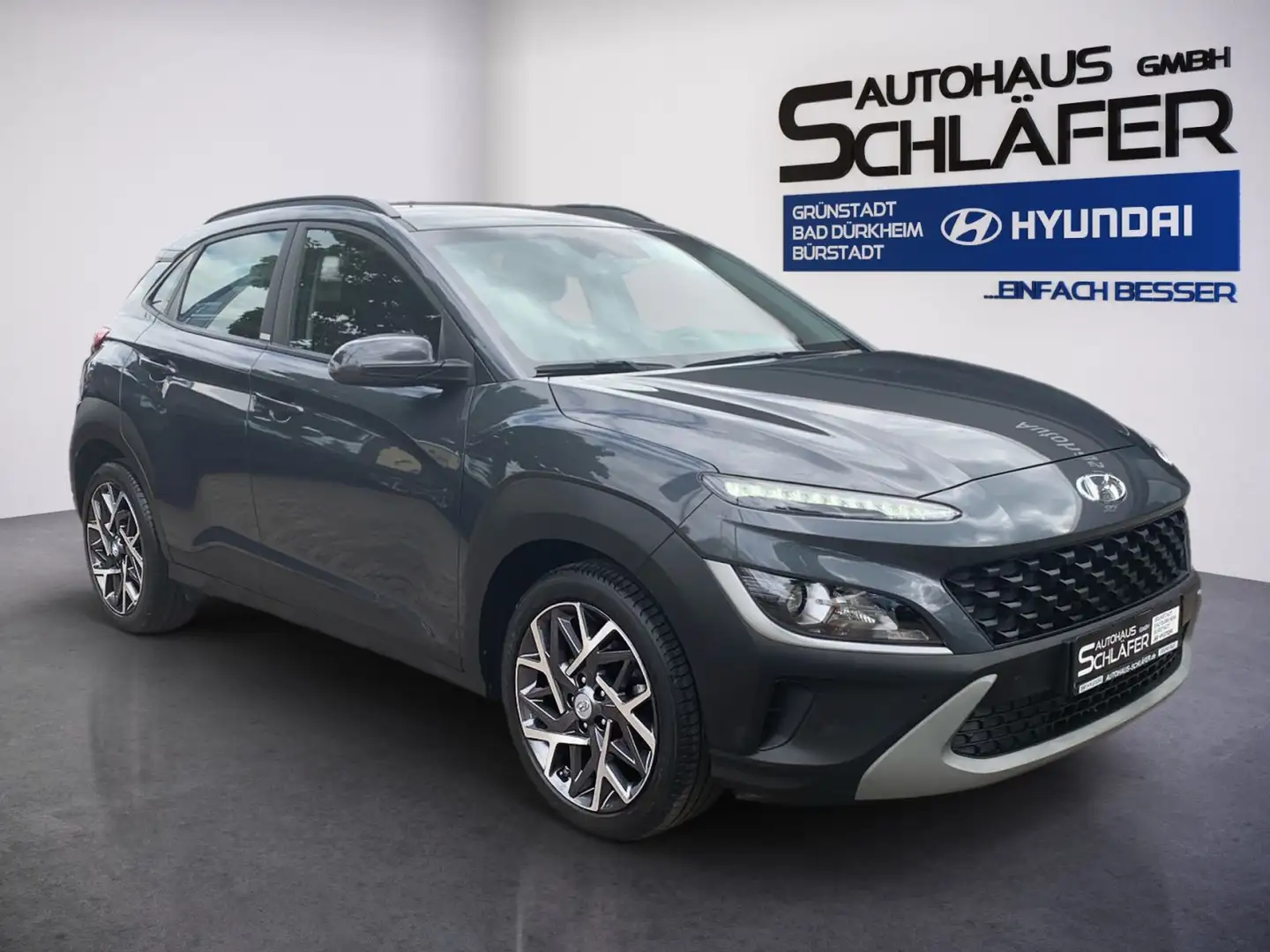 Hyundai KONA KONA 1.6 GDI Trend Hybrid Gris - 2