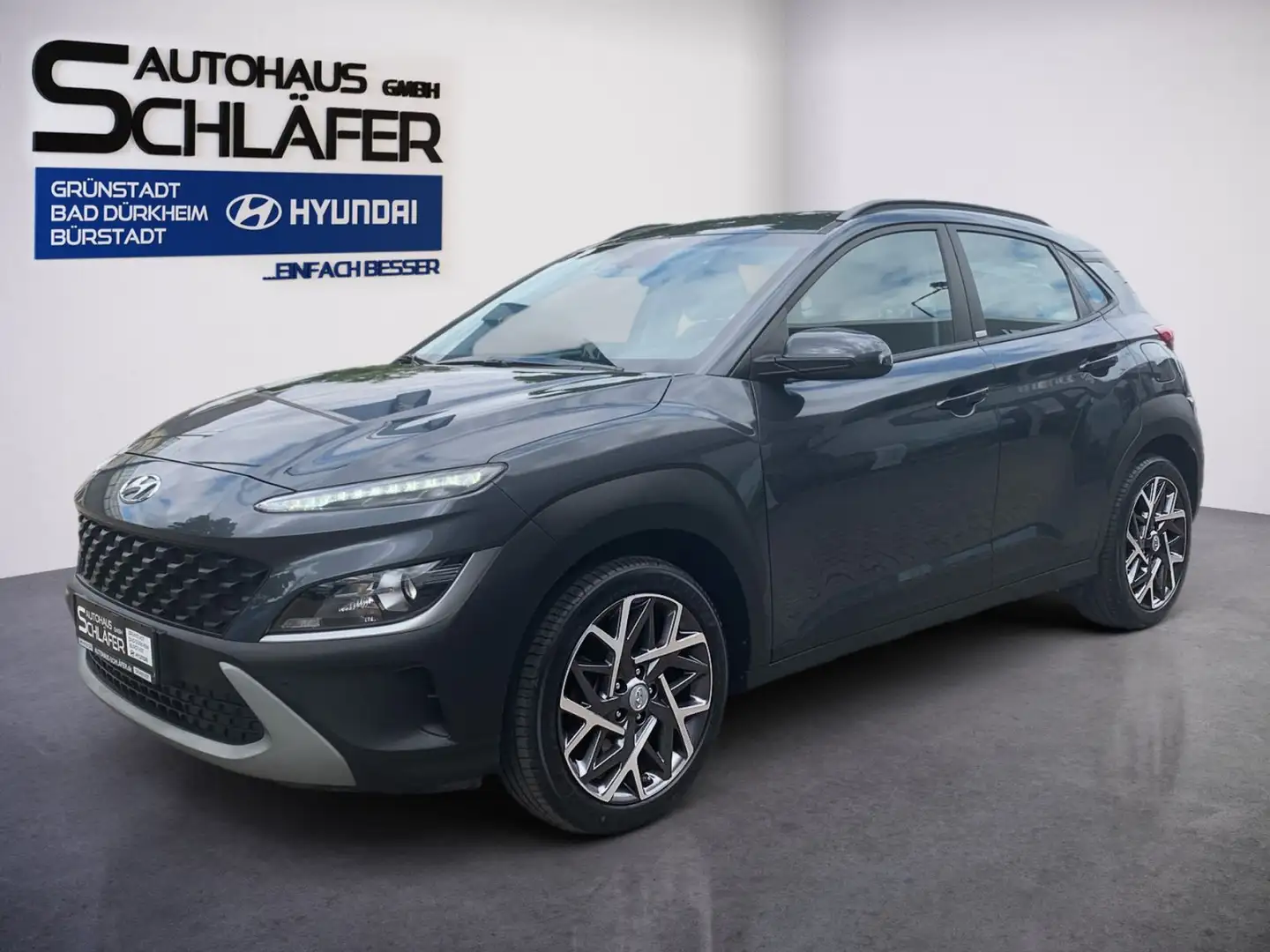 Hyundai KONA KONA 1.6 GDI Trend Hybrid Gris - 1