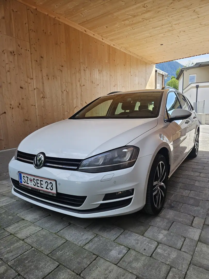 Volkswagen Golf Variant Comfortline BMT Weiß - 1
