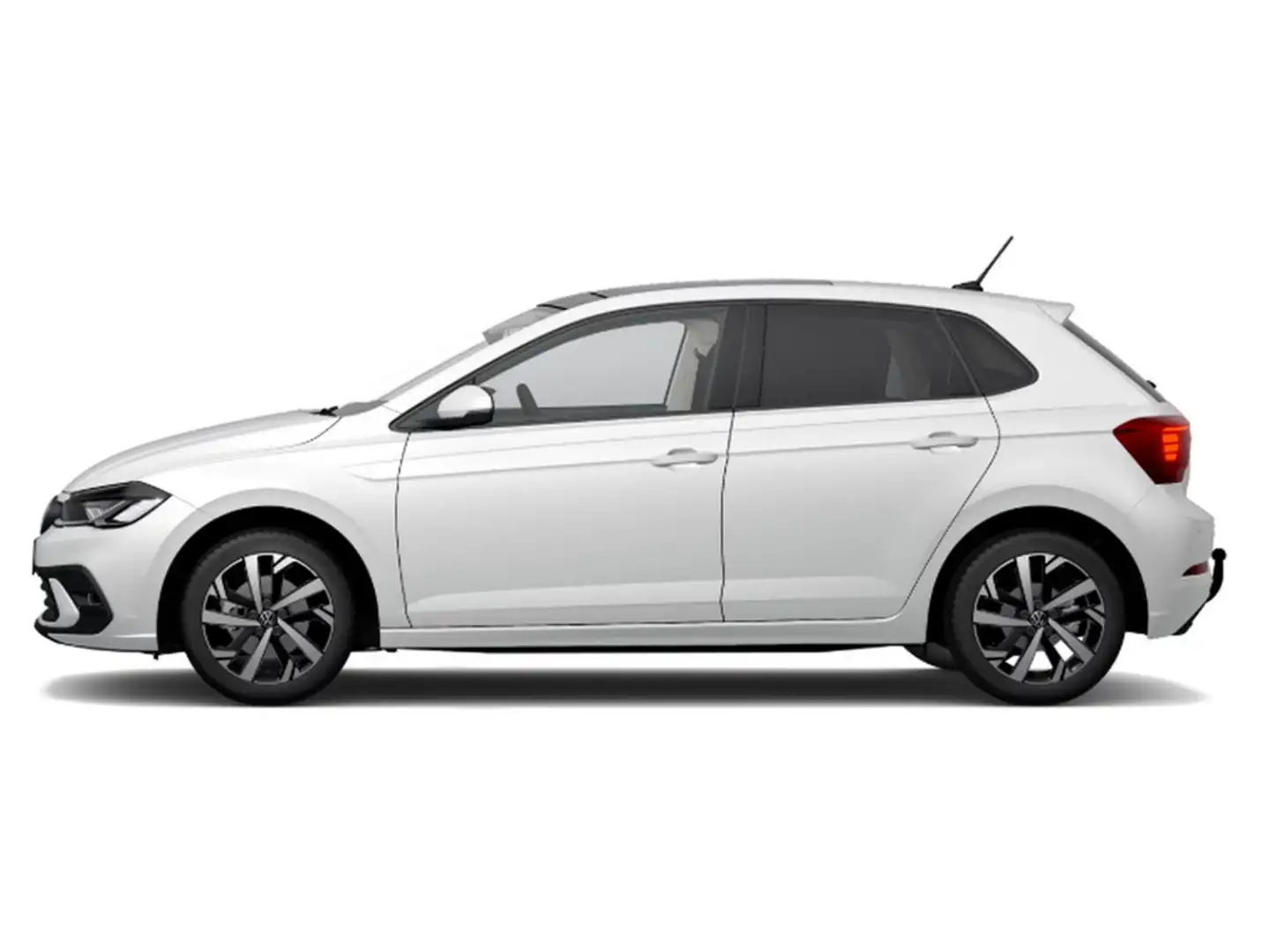 Volkswagen Polo VI 1.0 TSI Life Navi*AHK*PANO*SHZ Life Weiß - 2