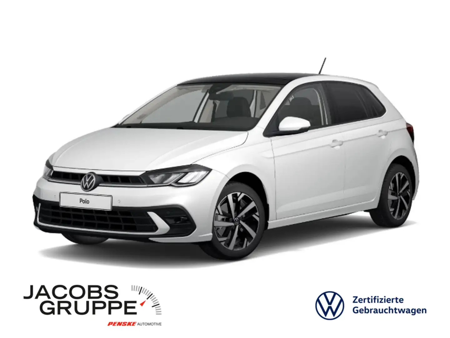 Volkswagen Polo VI 1.0 TSI Life Navi*AHK*PANO*SHZ Life Weiß - 1