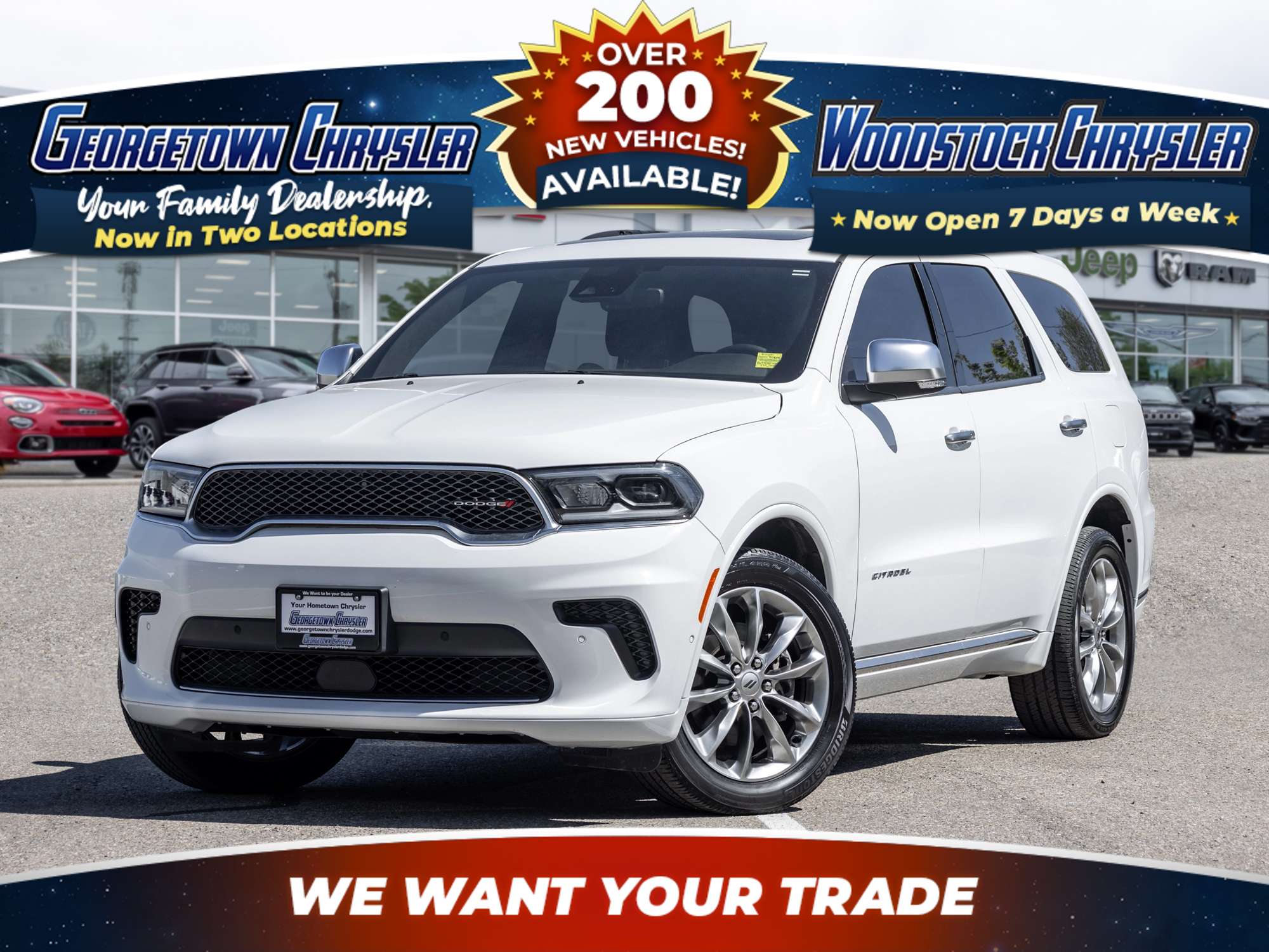 2024 Dodge Durango CITADEL | CLASS IV HITCH | LEATHER | REMOTE START