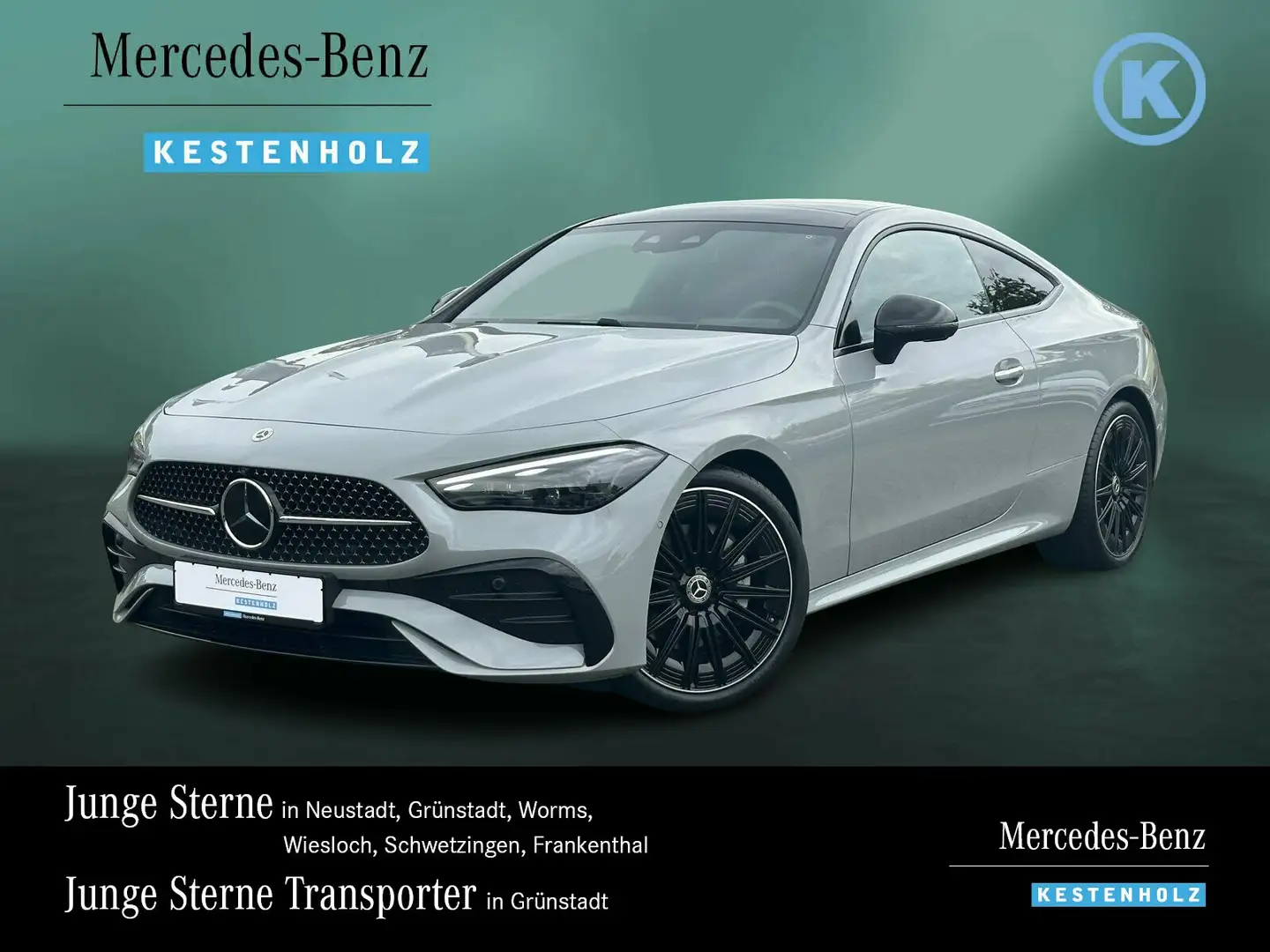 Mercedes-Benz CLE 220 CLE 220 d AMG+NIGHT+STHZ+DISTR+PANO+BURM+HUD+360 Gris - 1