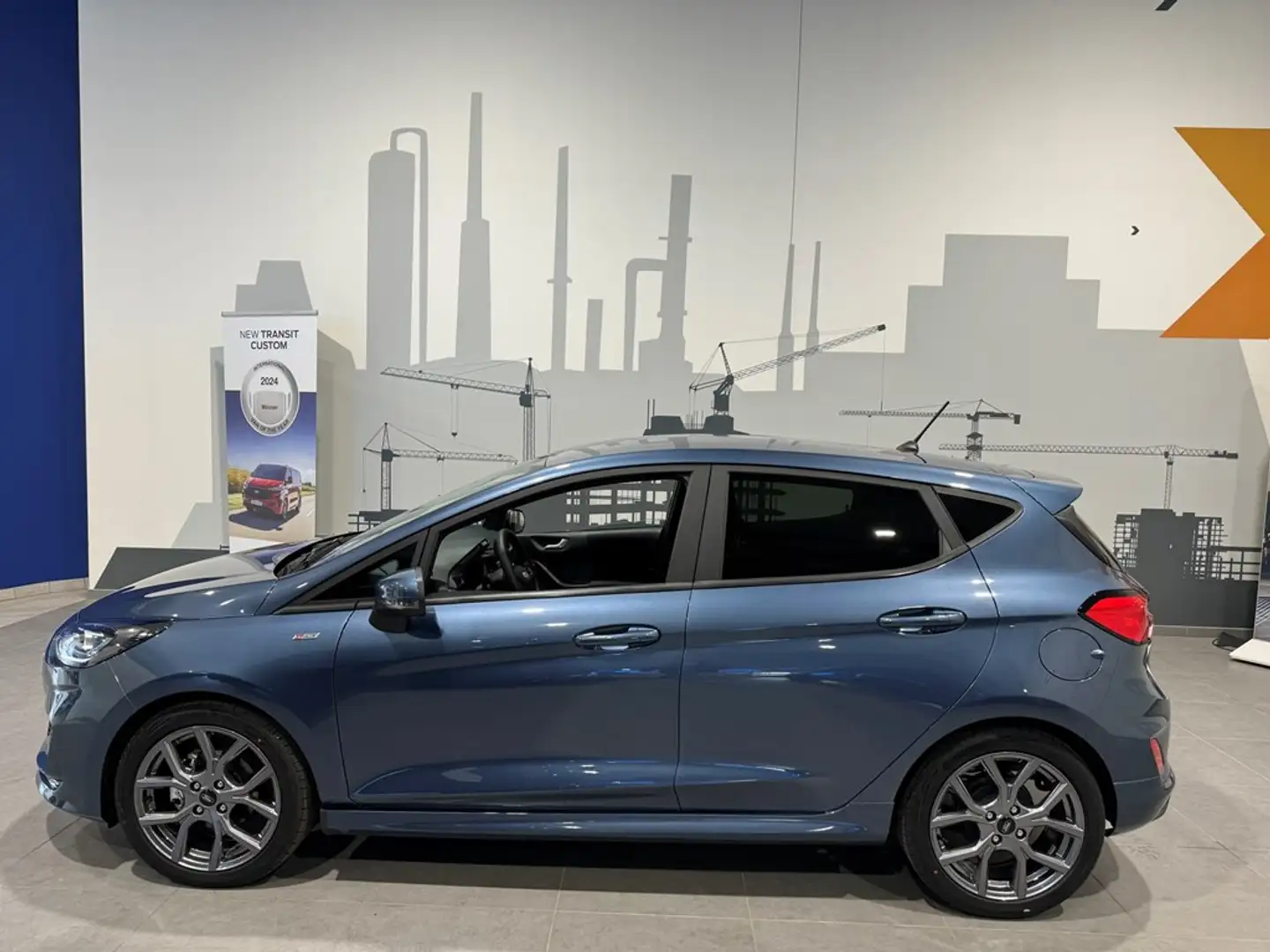 Ford Fiesta ST-Line 1.0i Ecoboost 100pk - Daginschrijving Blauw - 2