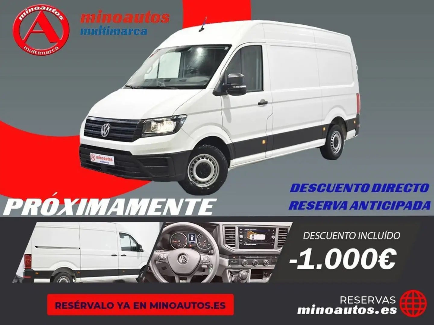 Volkswagen Crafter FURGÓN 30 L3H2 2.0 TDI 140 CV FWD Weiß - 1