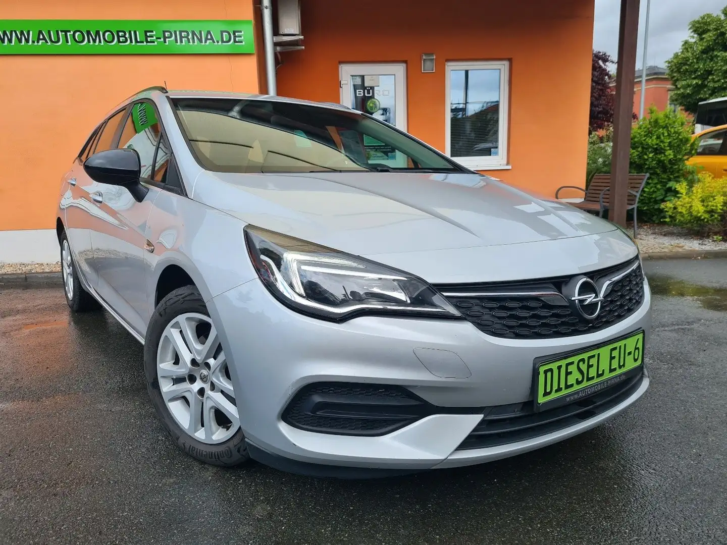 Opel Astra K Sports Tourer 1.5 D Edition 6-G S&S+NAVI Argent - 1