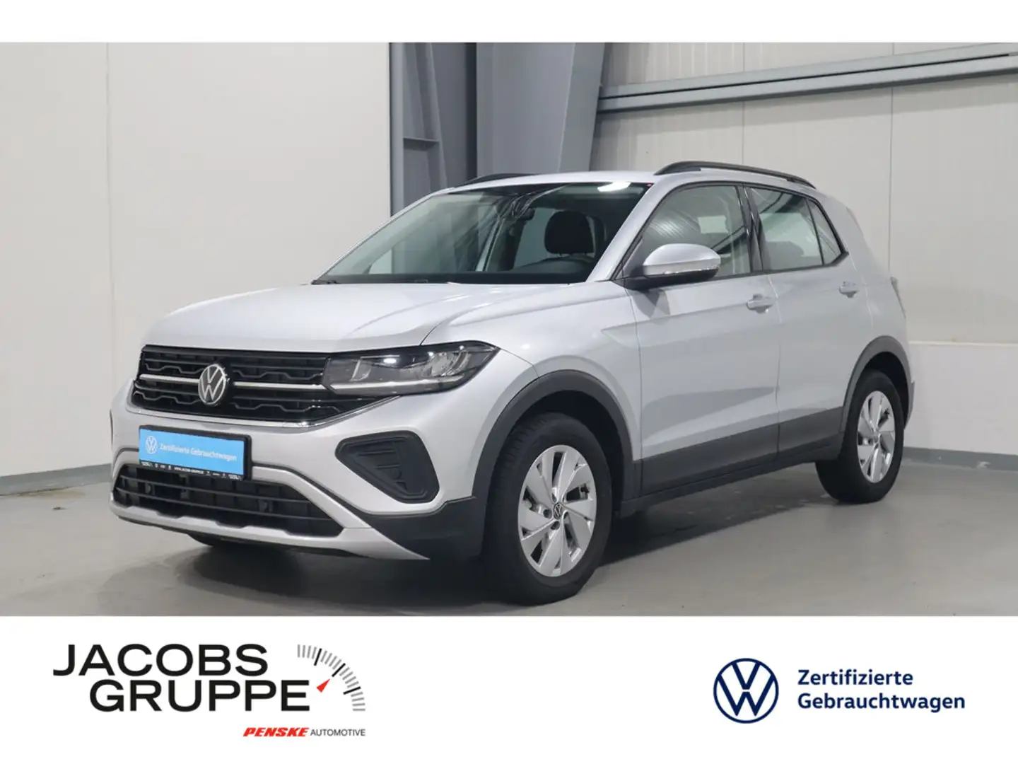Volkswagen T-Cross 1.0 TSI Life Navi*CAM*ACC*SHZ Argent - 1