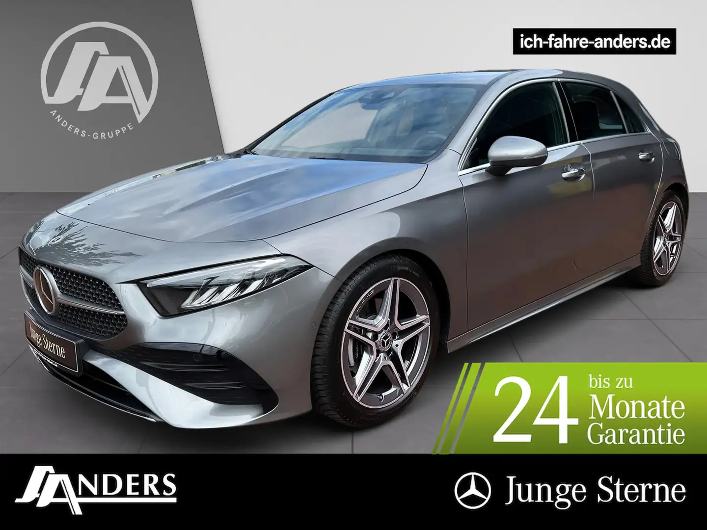 Mercedes-Benz A 200 AMG PREMIUM+MBUX+Distr+LED+Kam+SOUND+Key Grau - 1