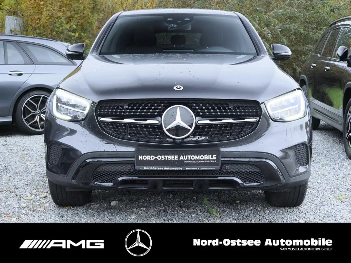 Mercedes-Benz GLC 300 de 4M COUPÈ DISTRO AHK NIGHT PDC KEYLESS Grau - 2