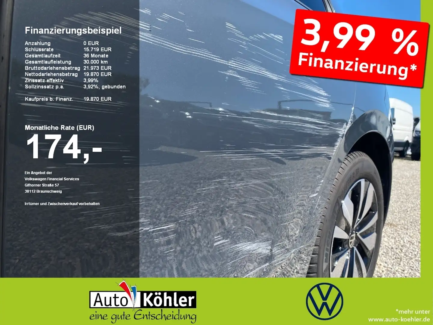 Volkswagen Golf Move TSi NW Anschlussgarantie Gris - 1