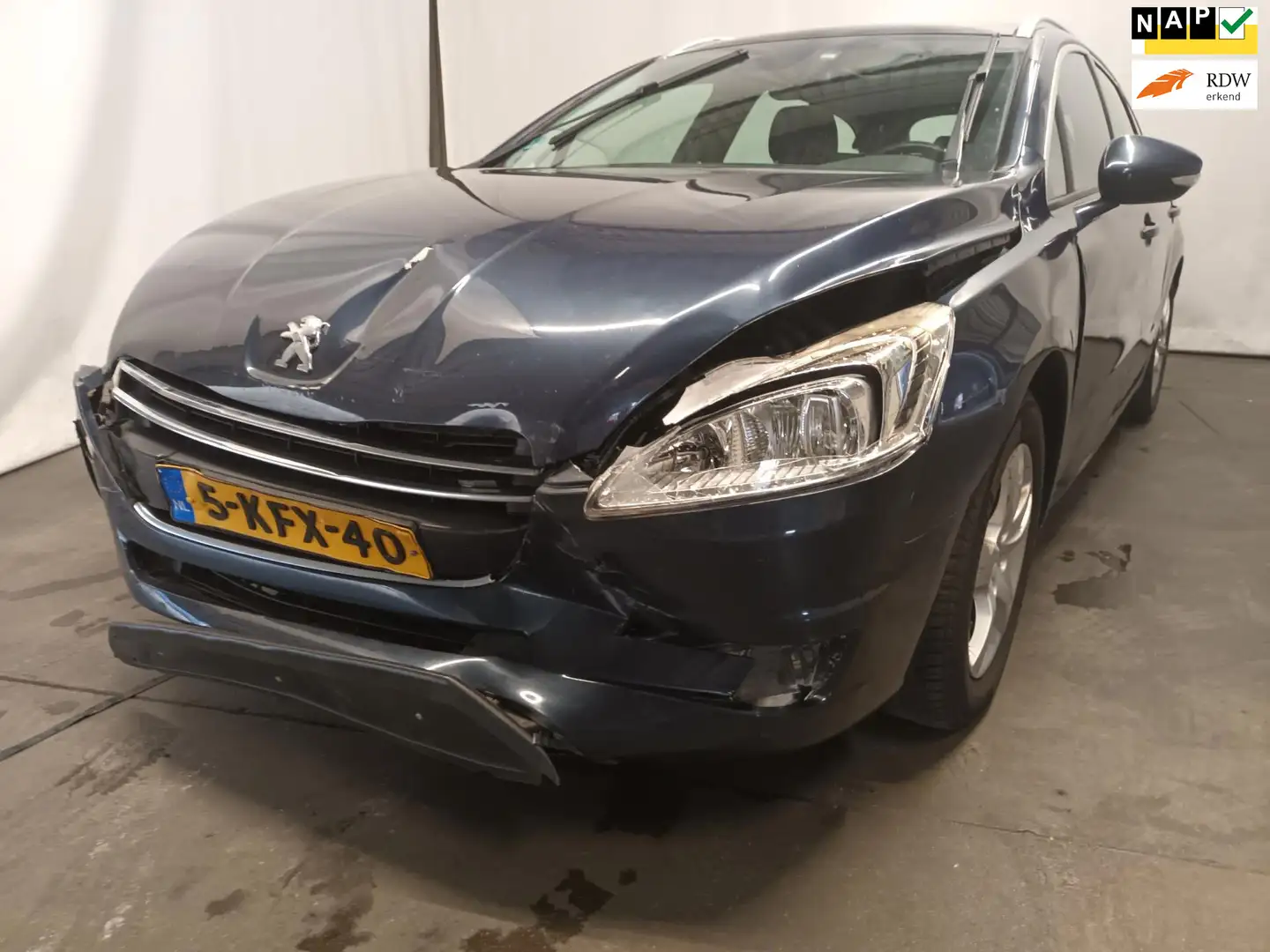 Peugeot 508 SW 1.6 e-HDi Blue Lease Executive - Frontschade Blauw - 1