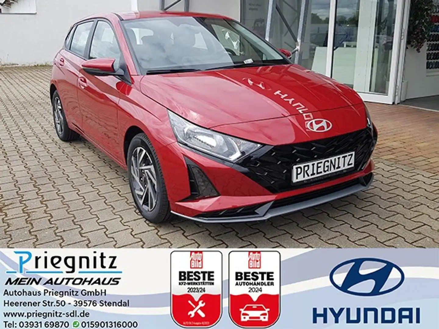 Hyundai i20 1.0 T-Gdi (100PS) Trend Rot - 1