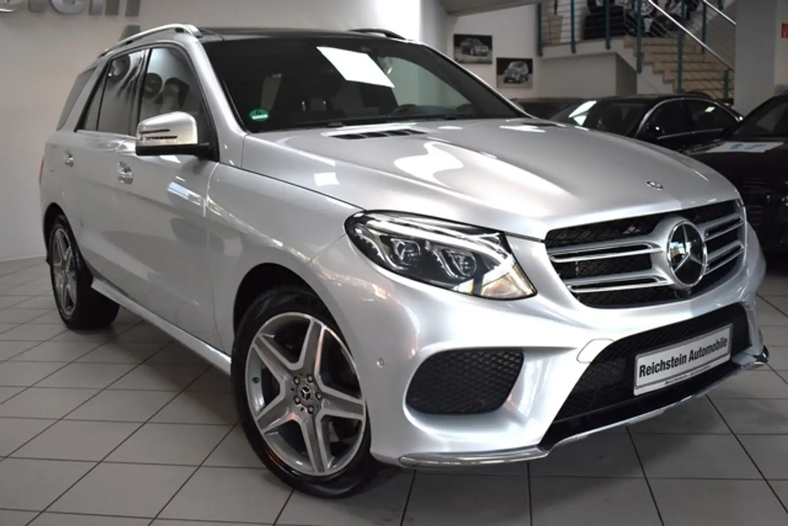 Mercedes-Benz GLE 500 4M AMG DISTR MEMORY 1 HAND NETTO 29.300 Silber - 2