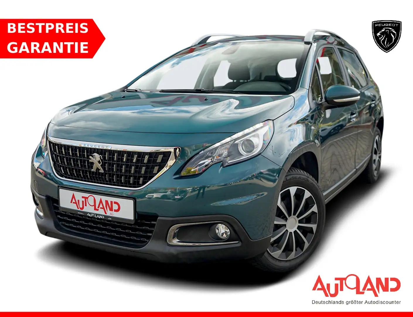 Peugeot 2008 1.2 PureTech Active Klima Sitzheizung PDC Gris - 1