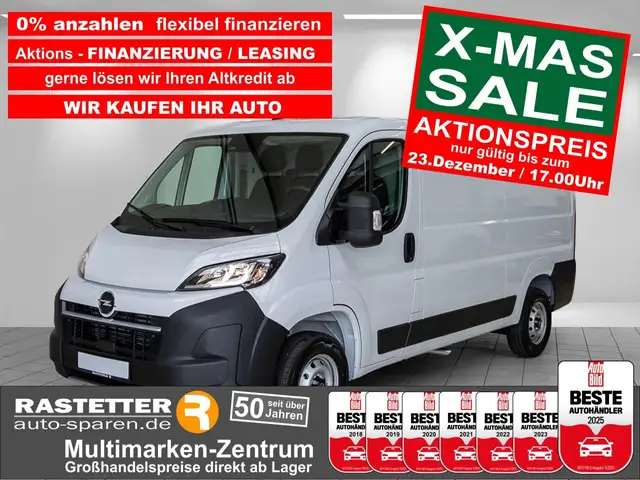 Opel Movano 30 L2H1 neuesModell+CarPlayNavi+Dachablage+Temp+PD