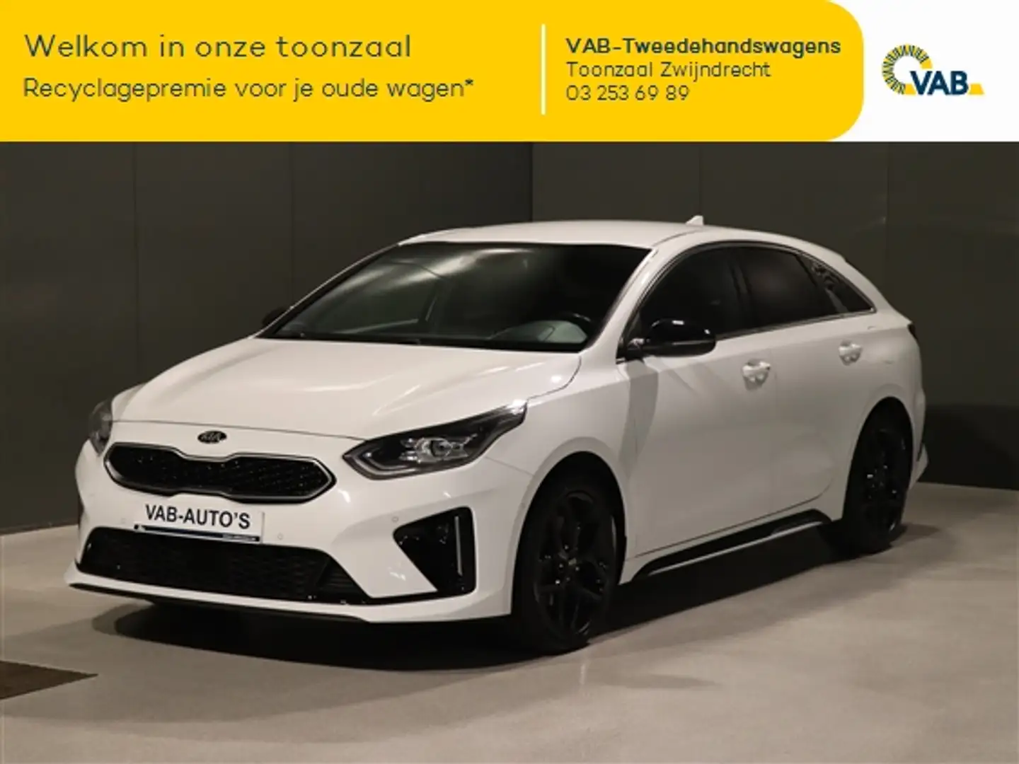 Kia ProCeed / pro_cee'd GT-LINE DCT TURBO NAV CAMERA CARPLAY Белый - 1