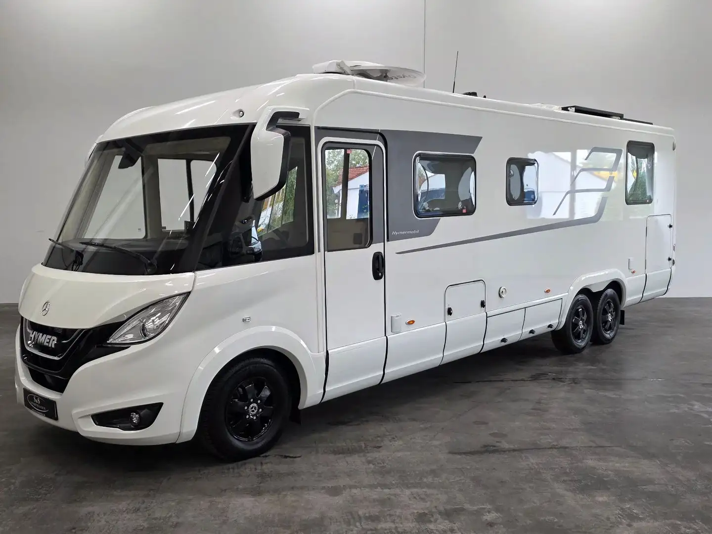 Hymer/Eriba B 890ML*Hubst./6xSolar/Klima/Lithium/Arktis/Sat* Blanc - 2