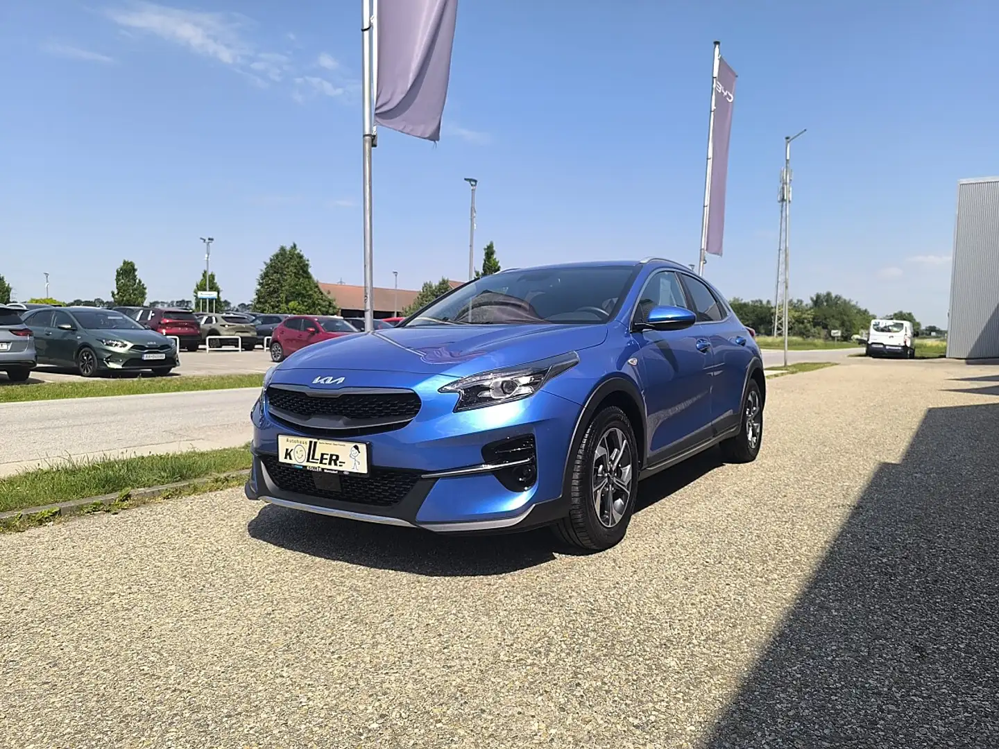 Kia XCeed Xceed 1,5 TGDI 48V GPF Silber DCT Blau - 2