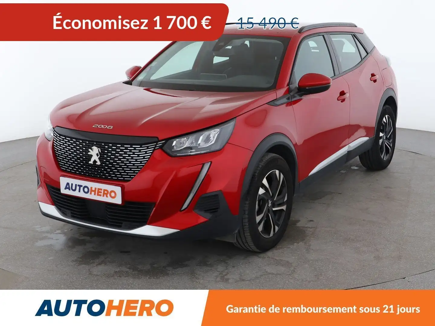 Peugeot 2008 1.2 PureTech Allure Rood - 1