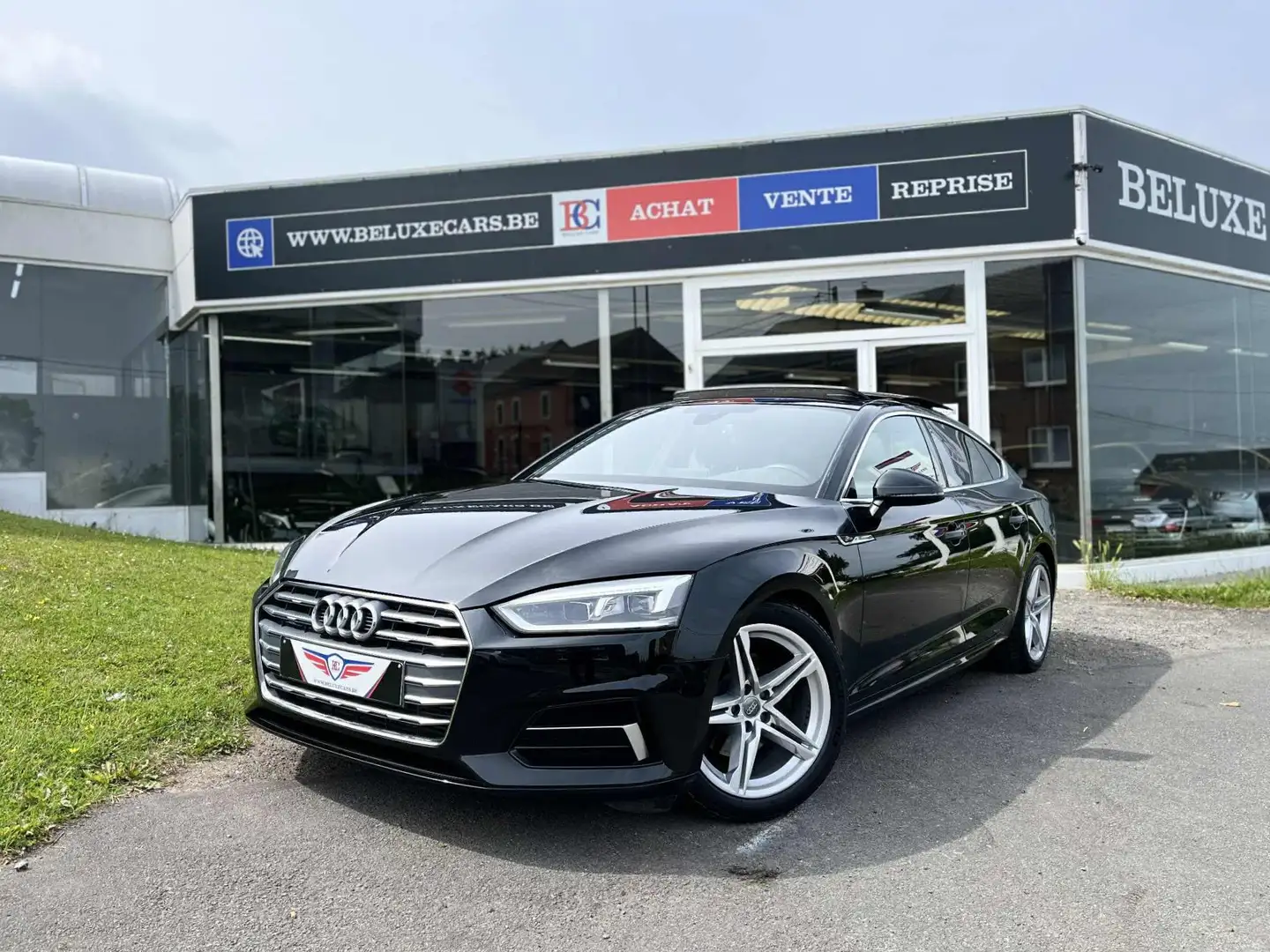 Audi A5 Sportback 40 TFSI S tronic S-LINE *TOIT OUVRANT* Zwart - 1