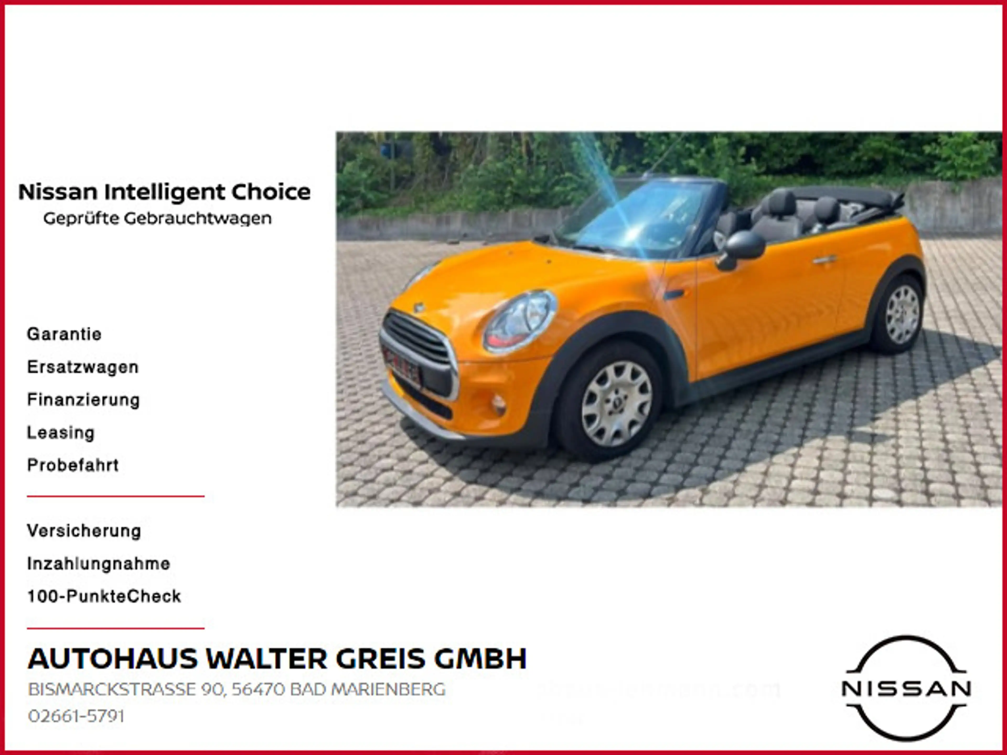 MINI One Cabrio Mini One Cabrio