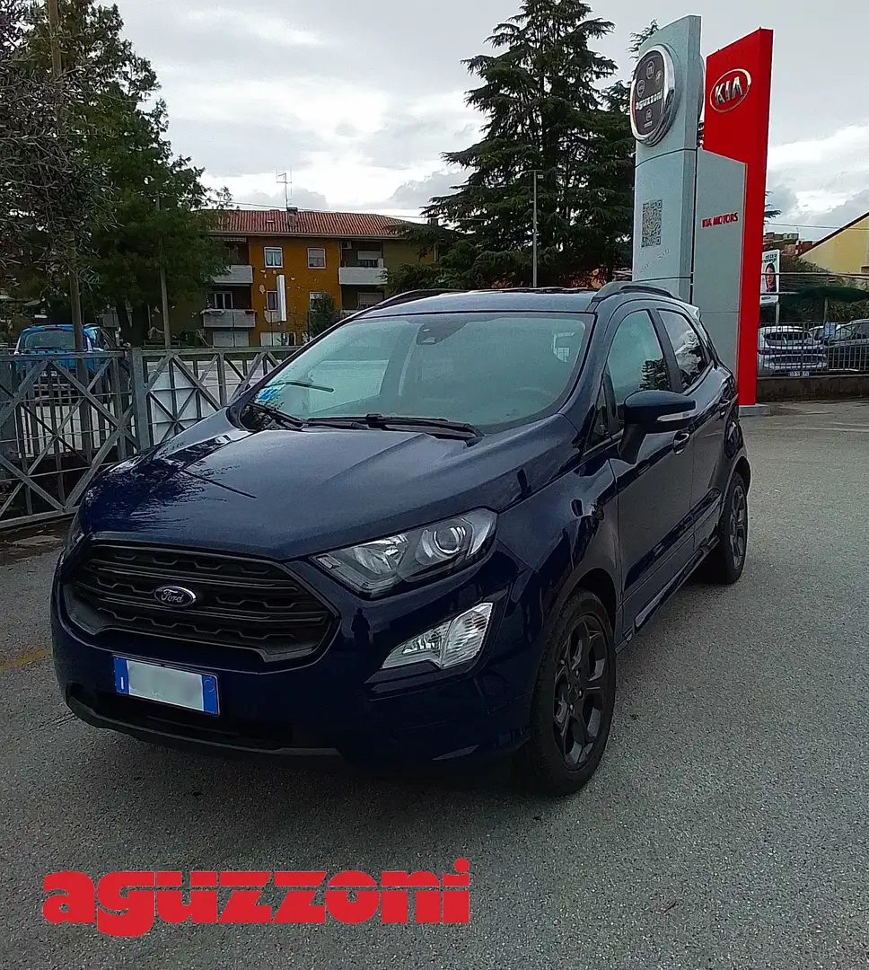 Ford EcoSport EcoSport 1.0 ecoboost Titanium s Blau - 1