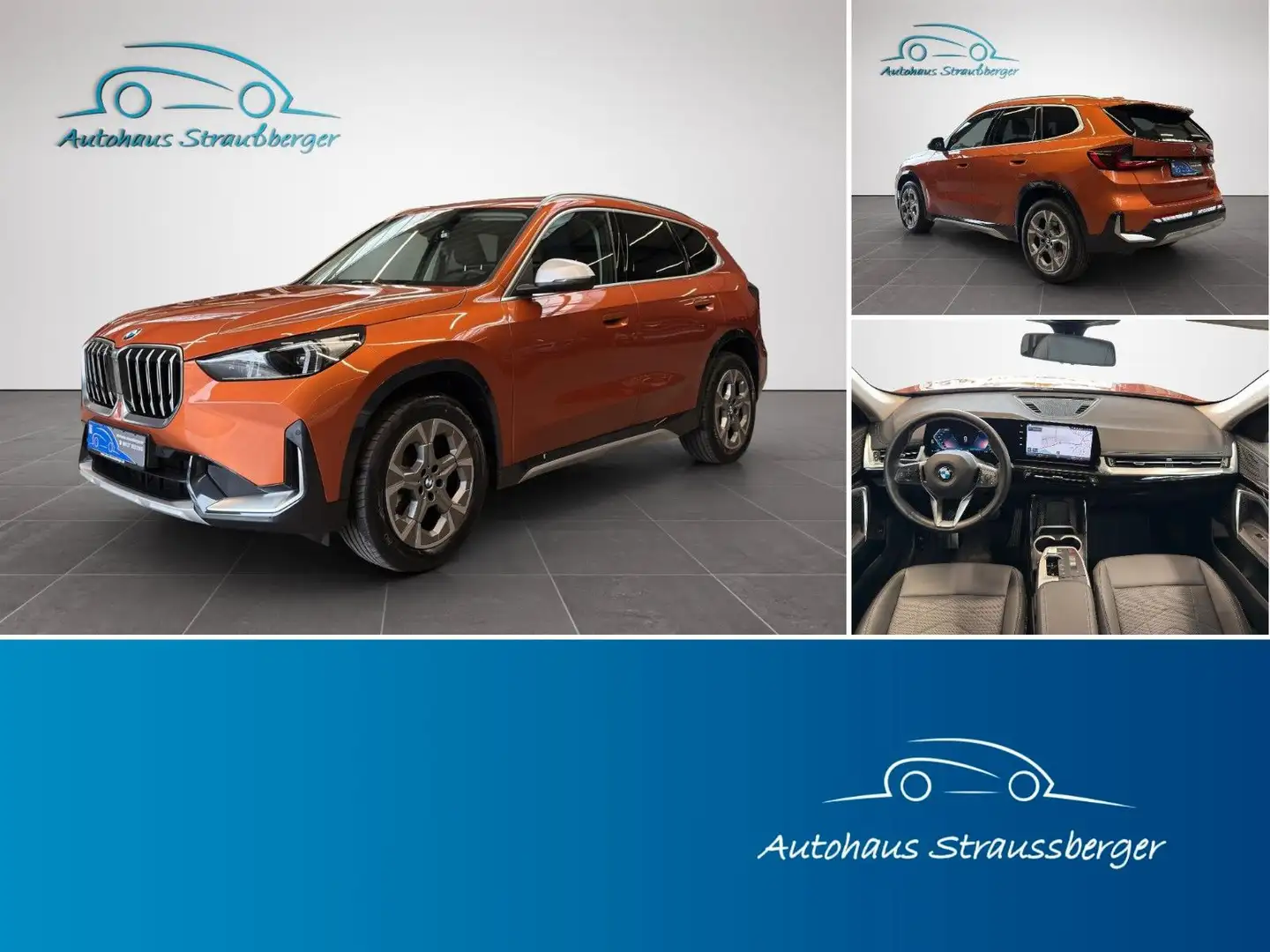BMW X1 23 d xDrive xLine ACC AHK KZU 2ZK LED MFL RFK Orange - 1