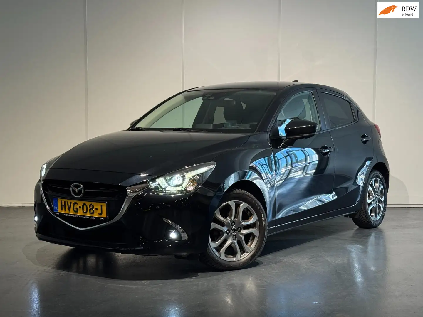 Mazda 2 1.5 Skyactiv-G GT-M /Clima/Cruise/CarPlay/PDC+Came Zwart - 1