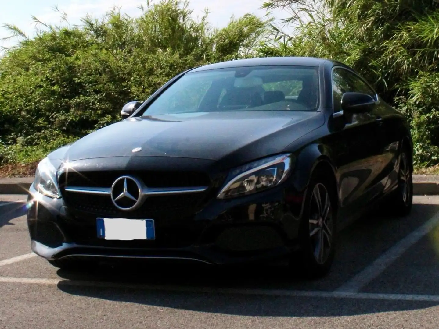 Mercedes-Benz C 220 C Coupe 220 cdi (be) Avantgarde Nero - 2