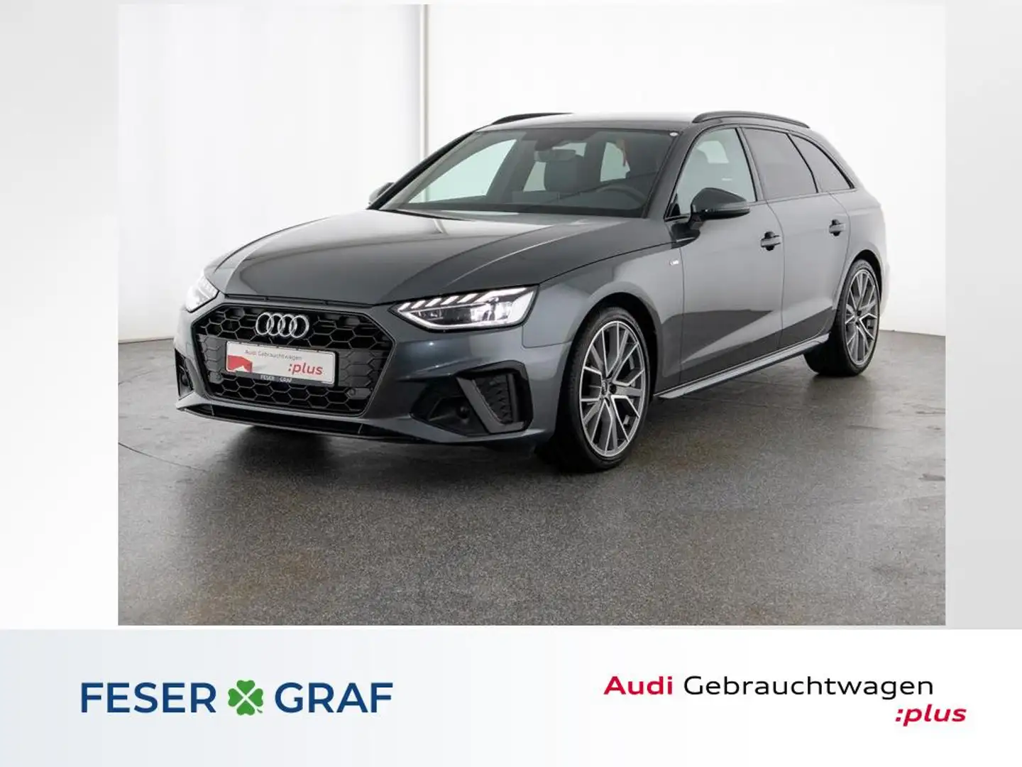 Audi A4 Avant S line 35 TDI S tronic AHK/ B&O/ LED Grijs - 1