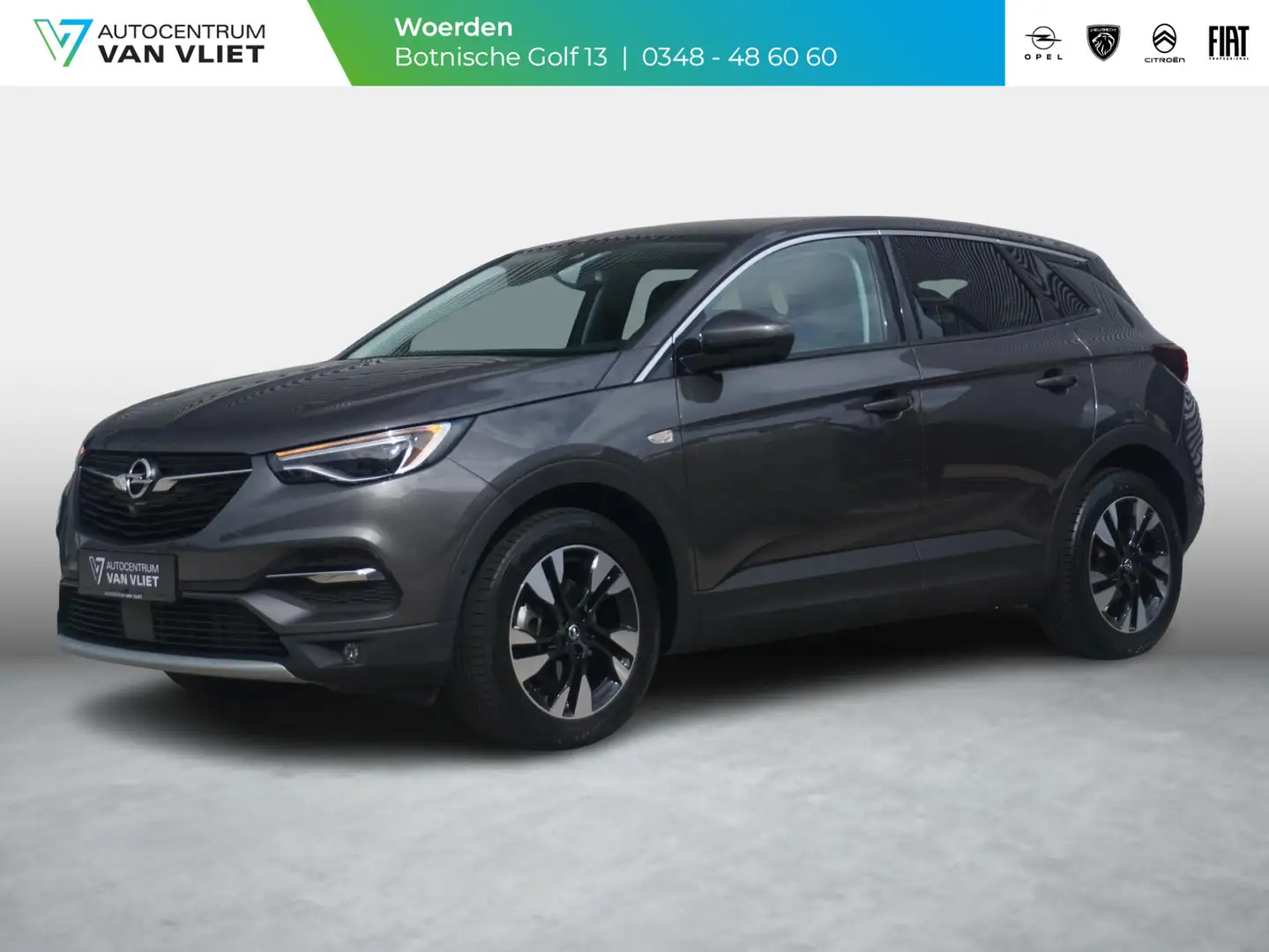 Opel Grandland X 1.2 Turbo Business Elegance Grijs - 1