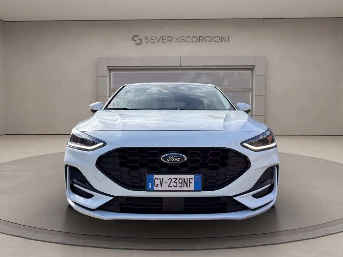 Ford Focus 1.0t ecoboost h ST-Line 125cv Blanc - 2