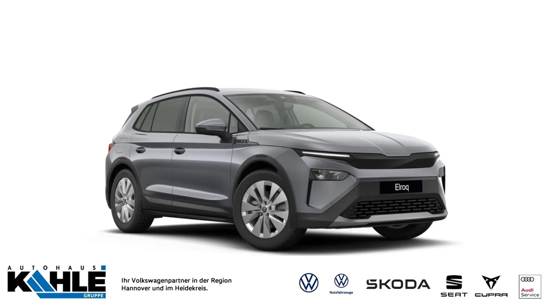 Skoda Elroq 60 Clever AHK/Transport Klima Navi Rückfahrkamera Grey - 1