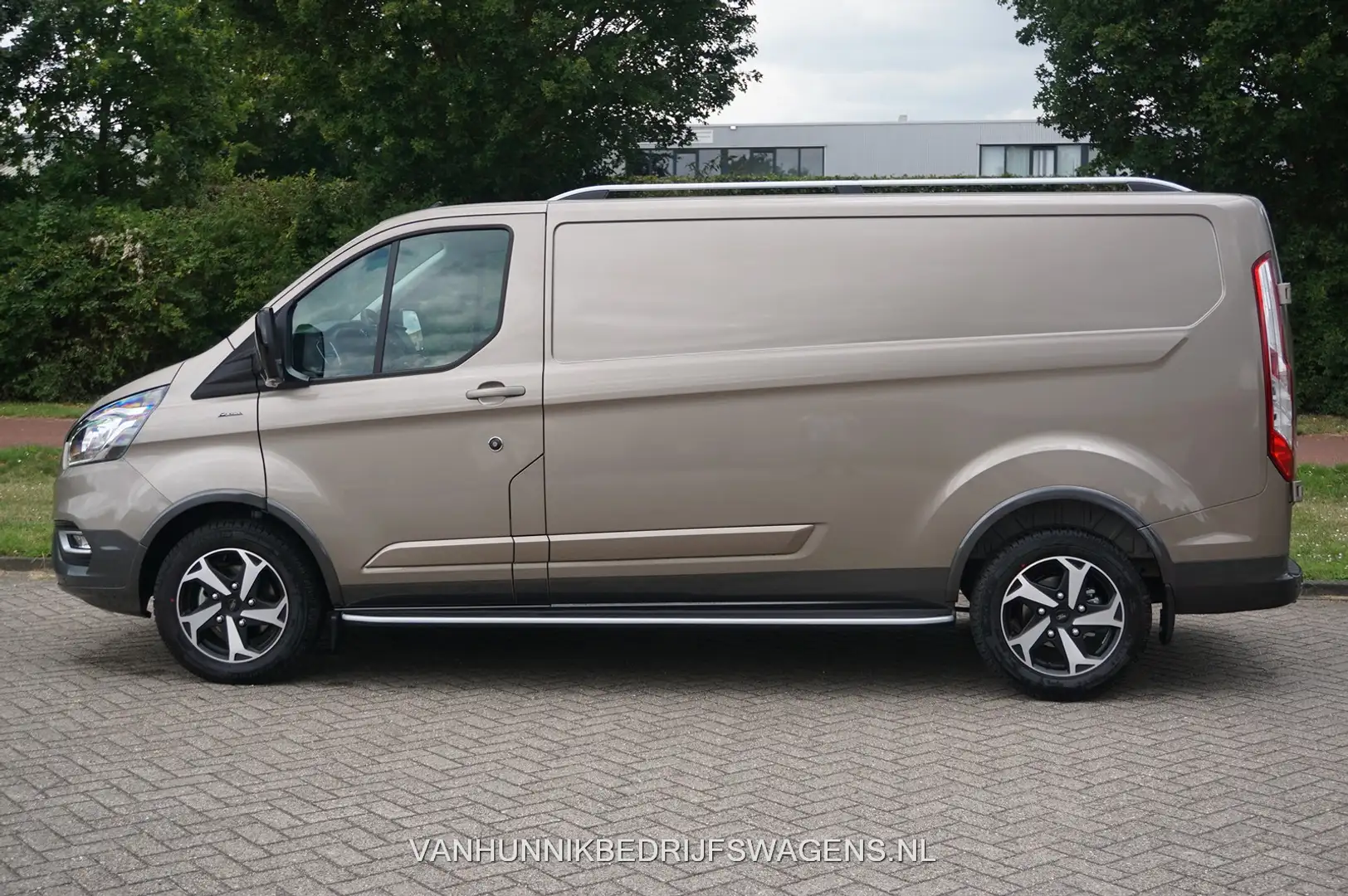 Ford Transit Custom 300L Active 130PK Airco, Apple CP/Android Auto / C Beige - 2