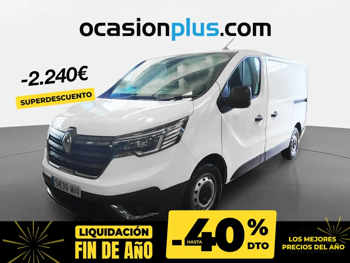 Renault Trafic Furgón L1H1 BluedCi 96kW Blanco - 1