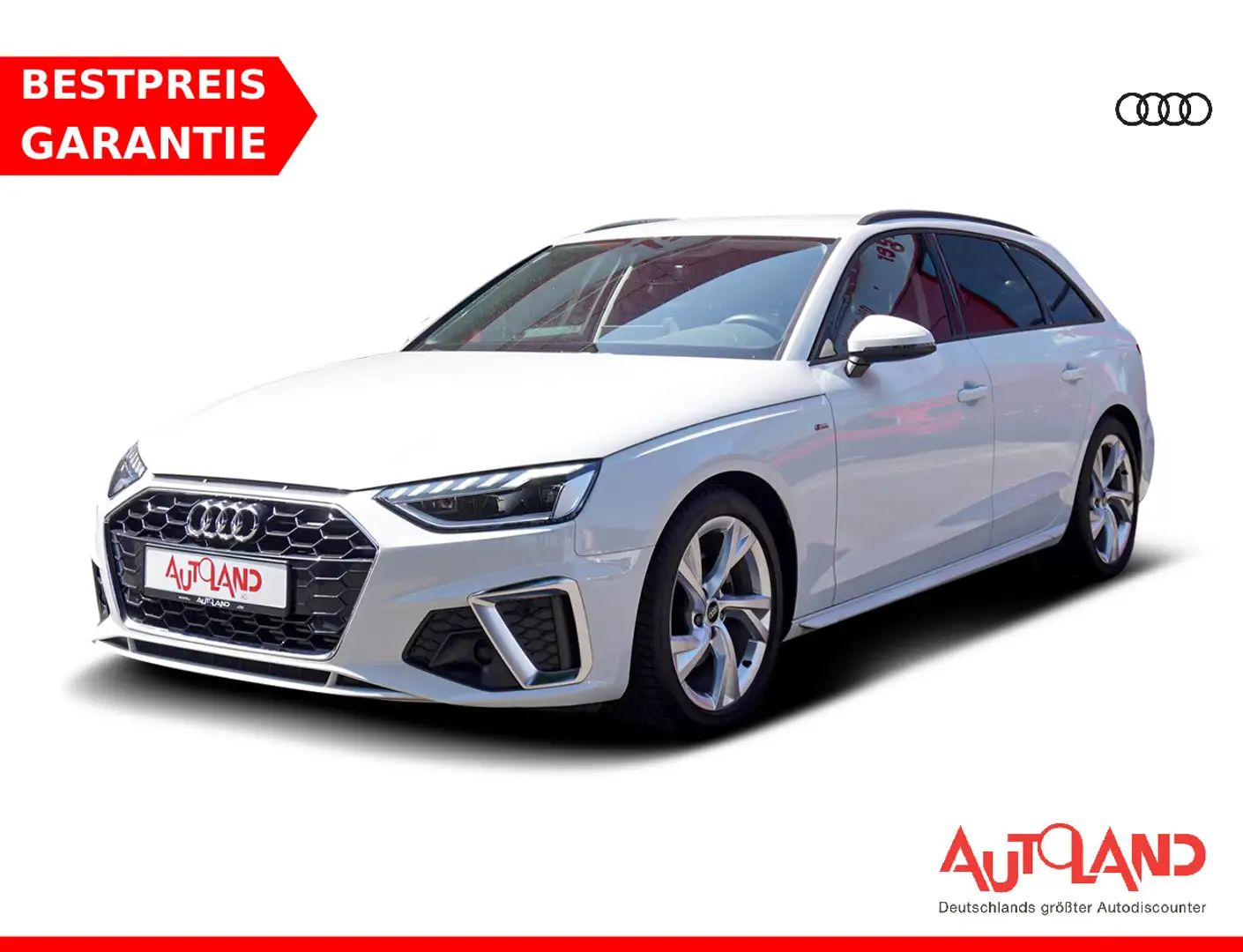 Audi A4 Avant 35 TFSI S line S-Tronic LED Navi Kamera Blanc - 1