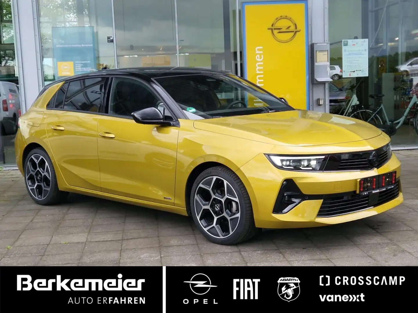Opel Astra GS **Automatik/Alcantara/Schiebedach** Gelb - 1
