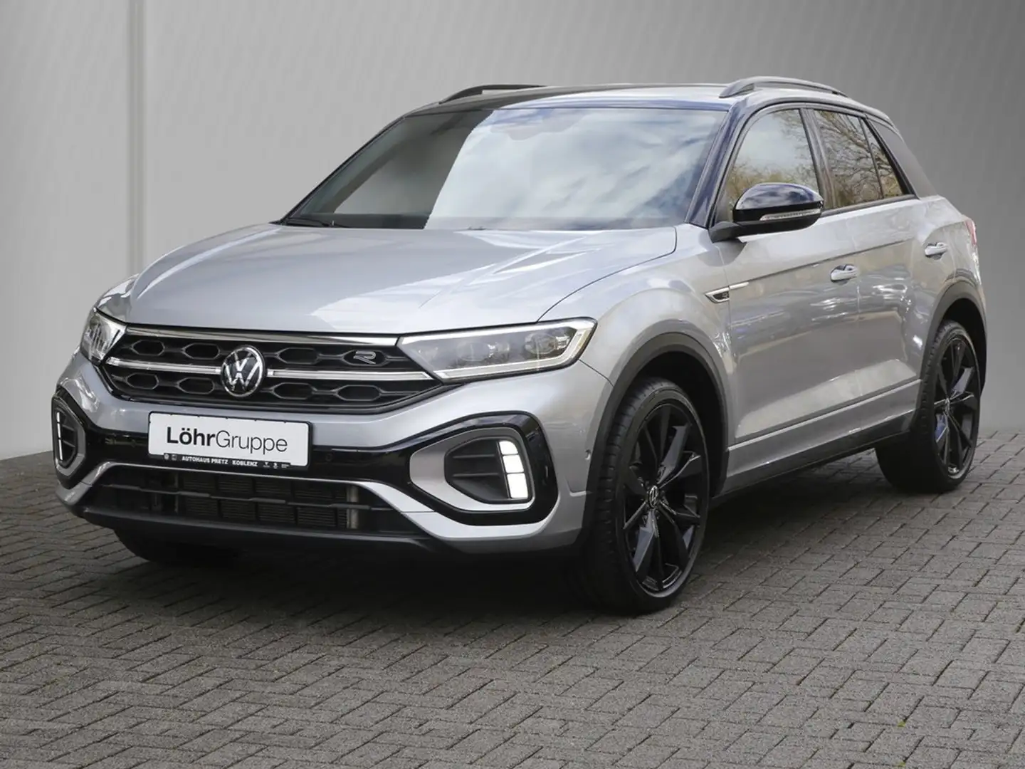 Volkswagen T-Roc 1.5 TSI R-Line Black Style AHK, RFK, IQ.Light, ... Argent - 2