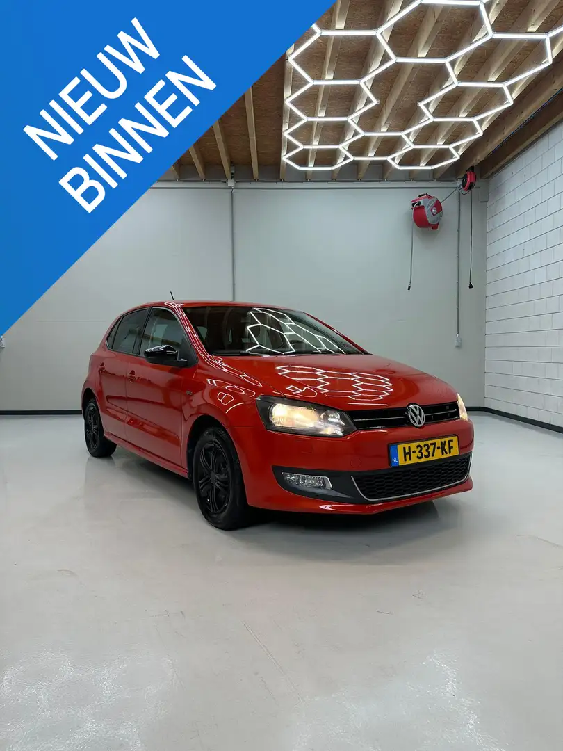 Volkswagen Polo 1.2-12V BlueMotion Trendline Oranje - 1
