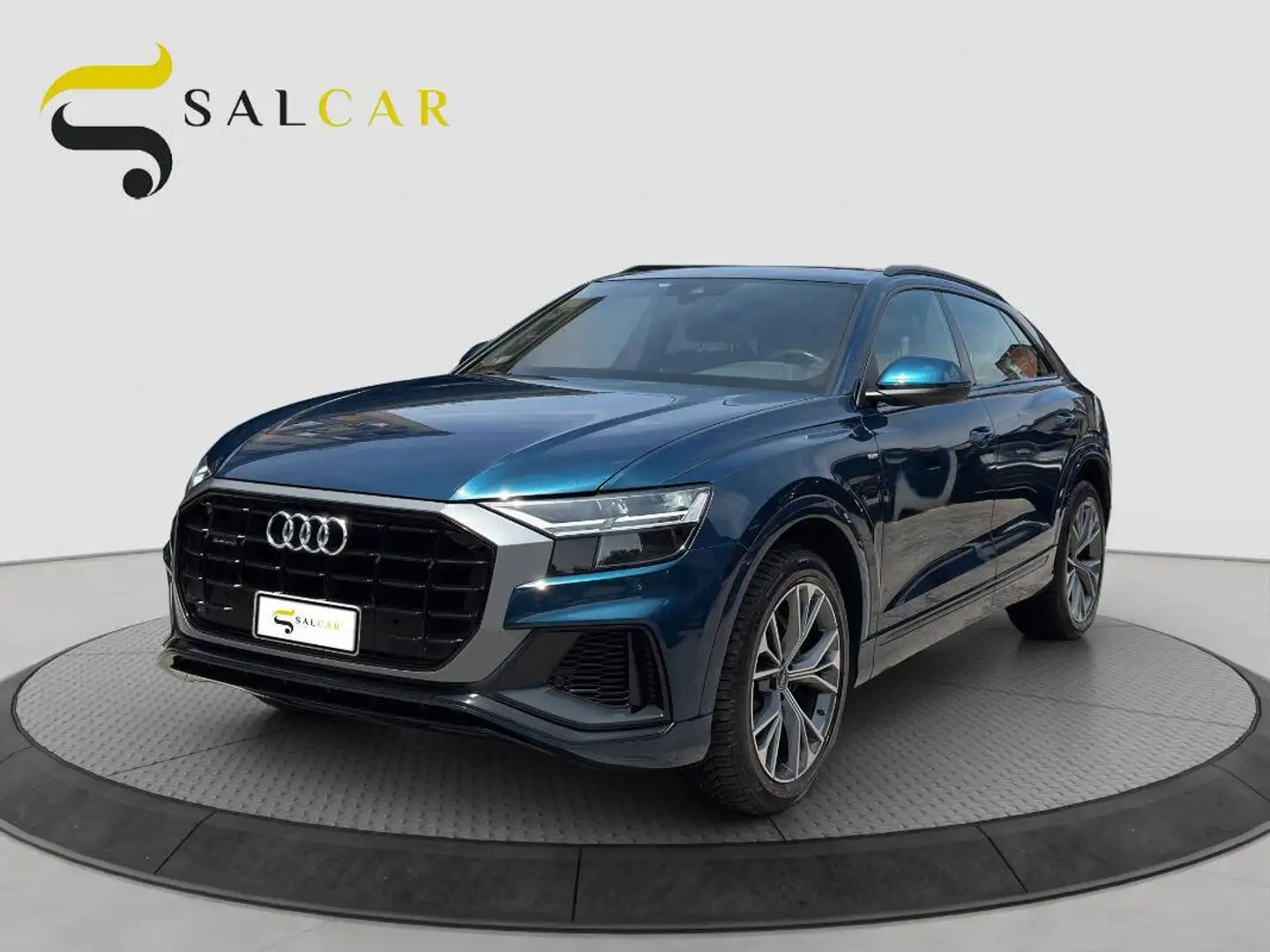 Audi Q8 3.0 tdi 231 CV mhev S Line  quattro tiptronic 2020 Blau - 1