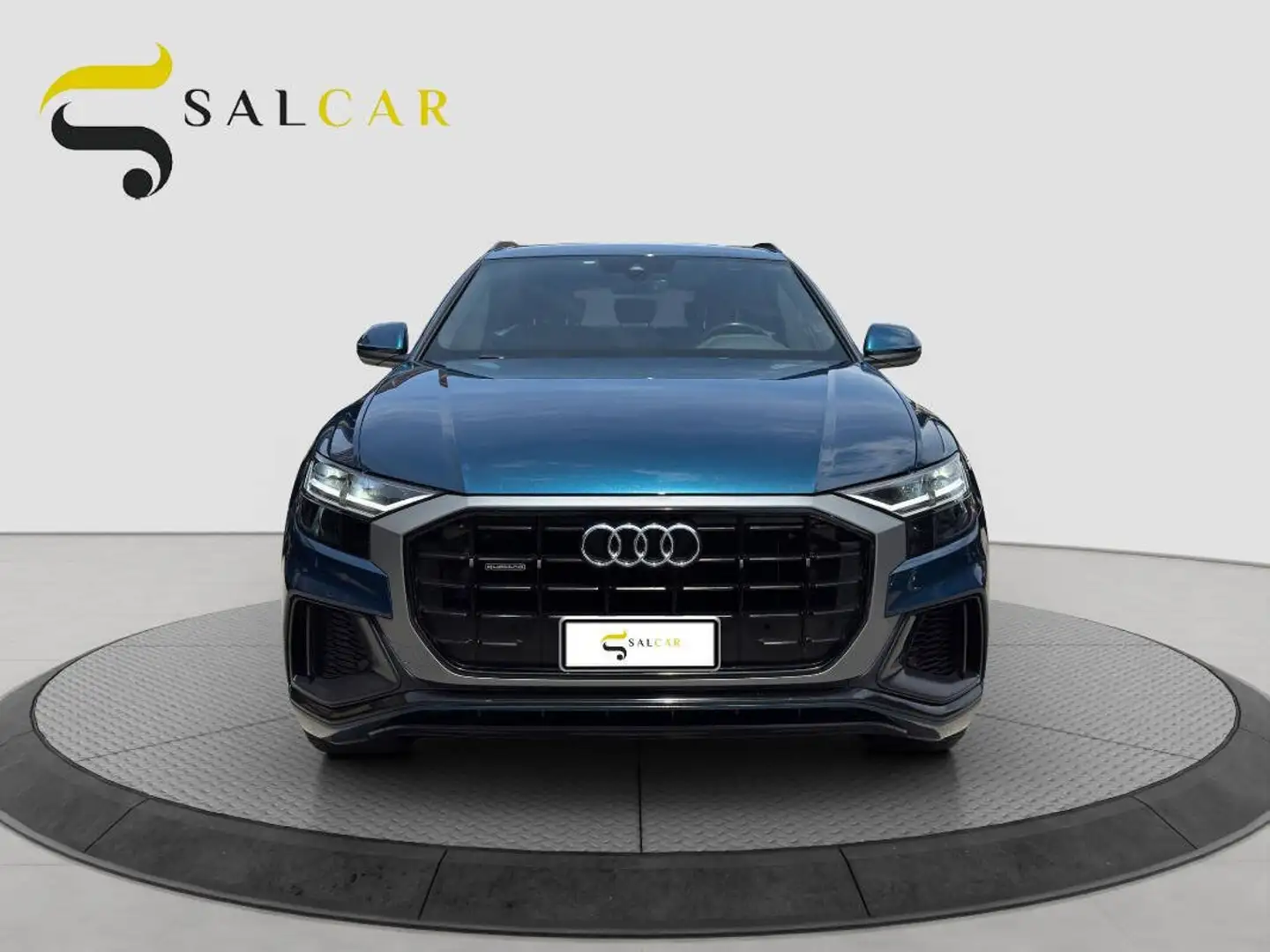 Audi Q8 3.0 tdi 231 CV mhev S Line  quattro tiptronic 2020 Blau - 2