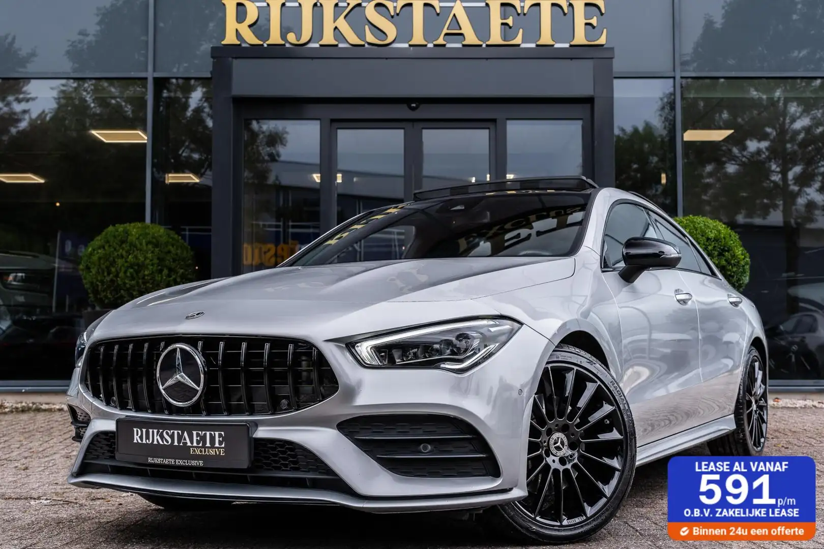 Mercedes-Benz CLA 250 e AMG|PANO|SFEERV|CAMERA|CARPLAY|18' Argent - 1