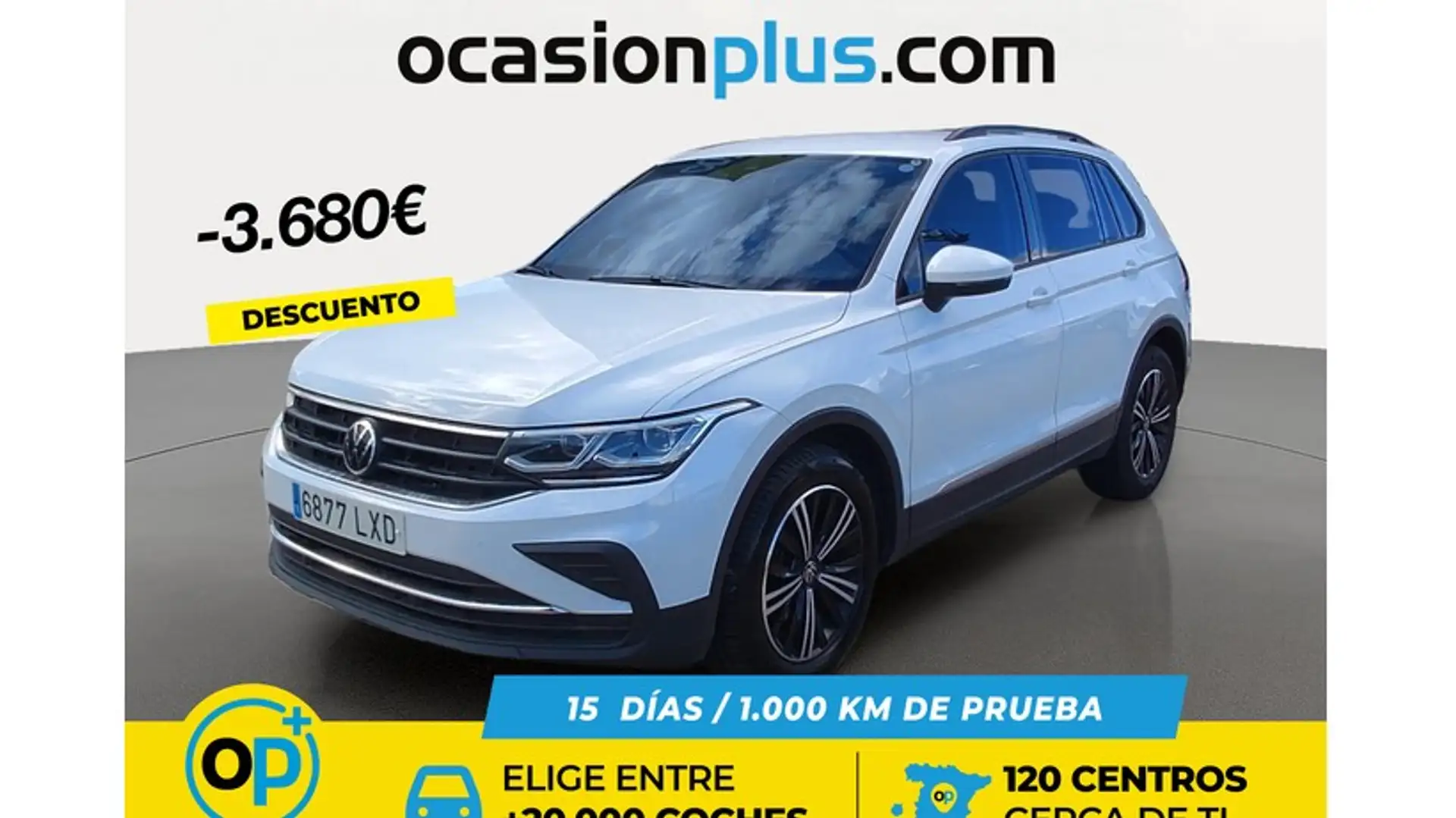 Volkswagen Tiguan 1.5 TSI Life DSG 110kW Blanc - 1