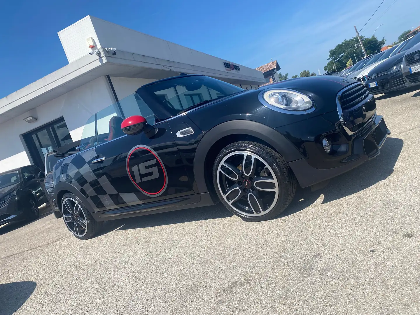 MINI Cooper D Cabrio 1.5 Boost 116cv PACK John Cooper Works *BELLISSIMA Bleu - 2