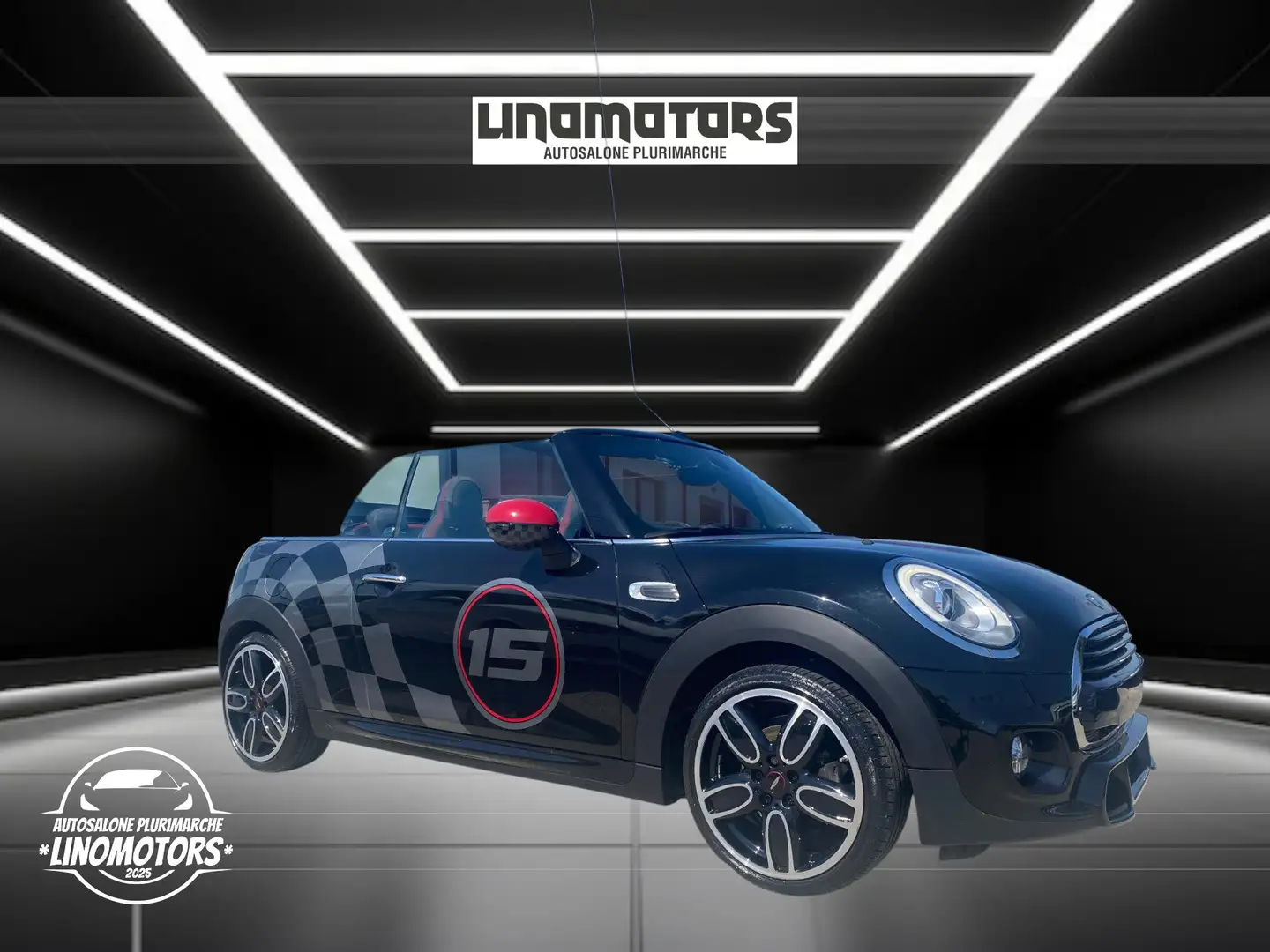 MINI Cooper D Cabrio 1.5 Boost 116cv PACK John Cooper Works *BELLISSIMA Bleu - 1